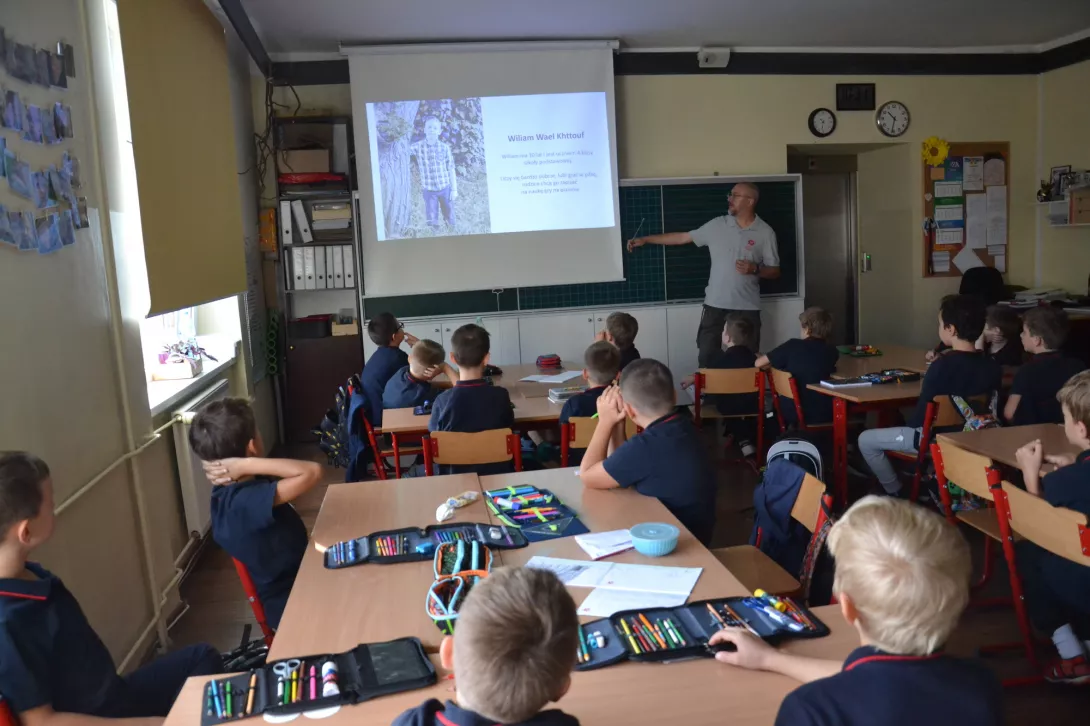 Niezwykły uczeń w 2b