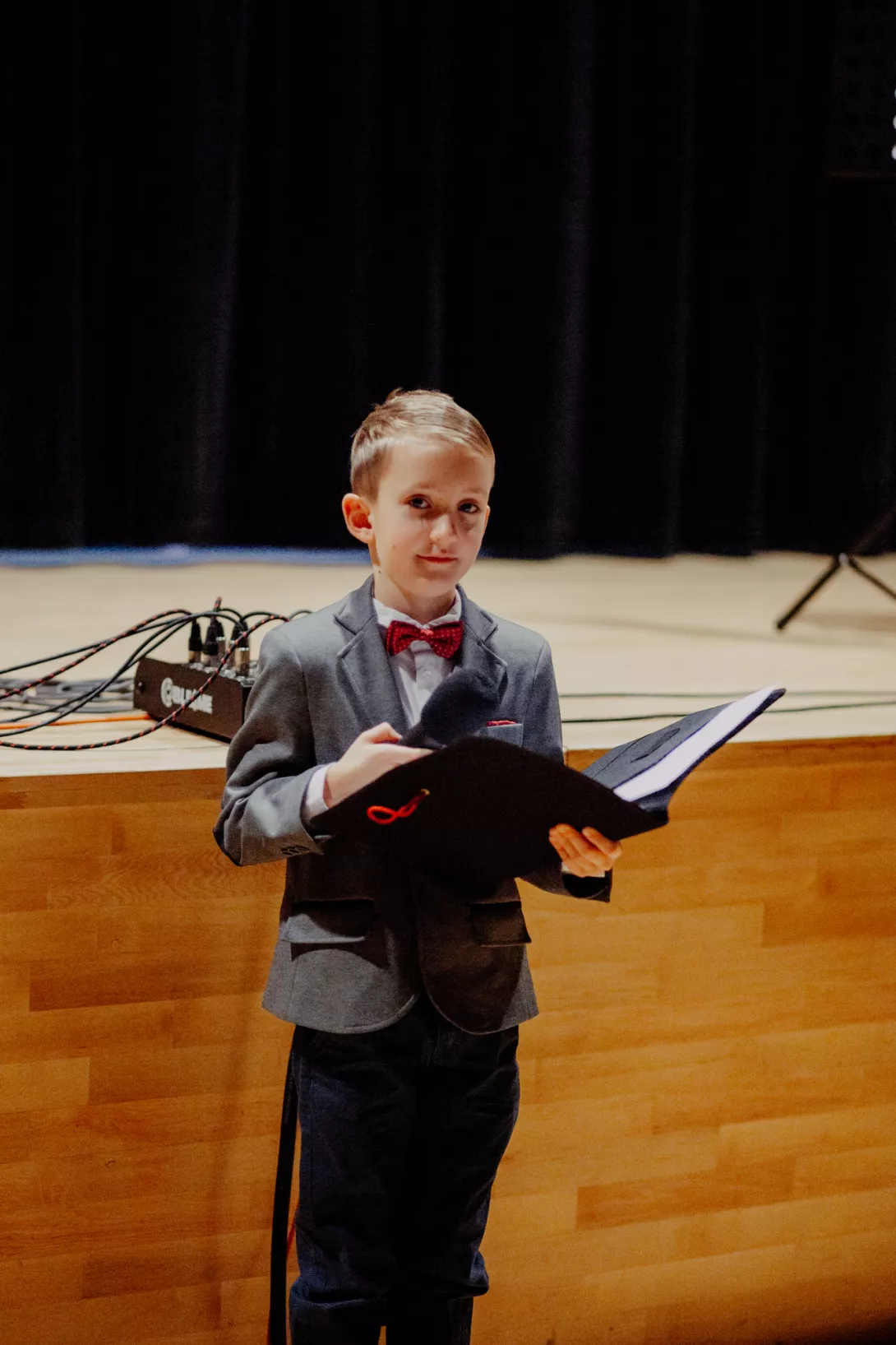 Konferansjer: Franciszek Kopytowski klasa 3b