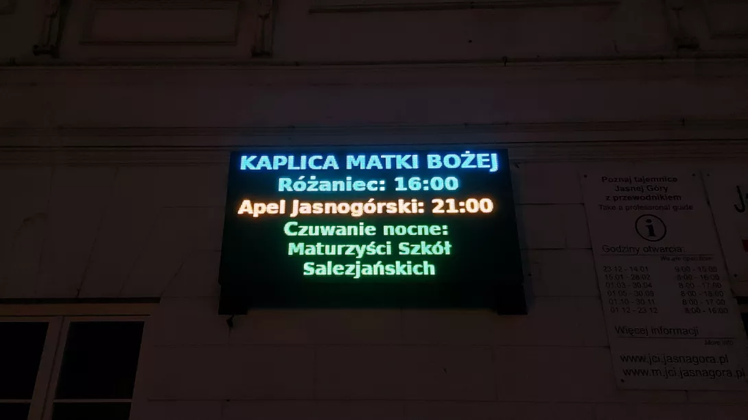 Czuwanie maturzystów na Jasnej Górze 2022