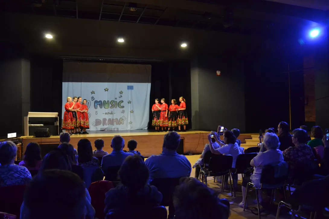 Erasmusowy koncert w szkole