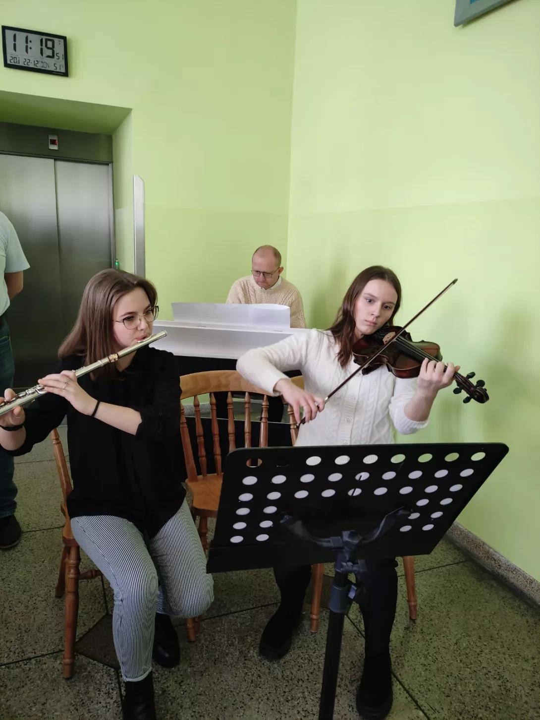 Skupienie przedświąteczne pracowników szkoły