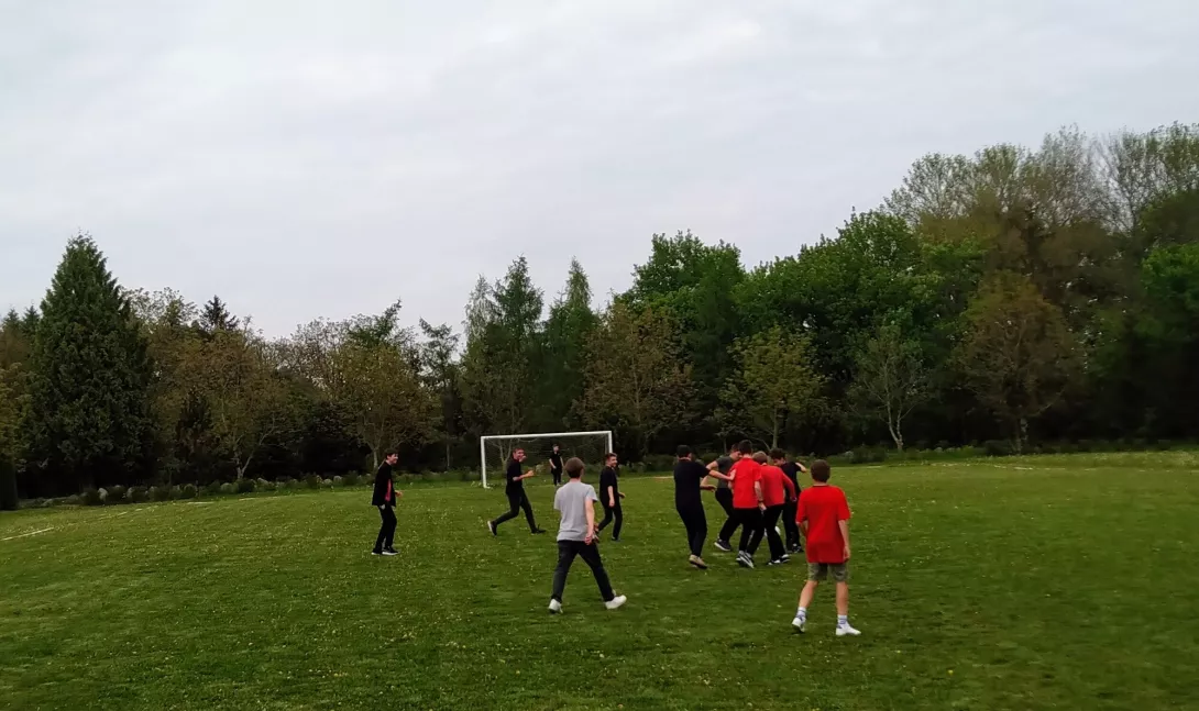 Pielgrzymka klas ósmych do Czerwińska