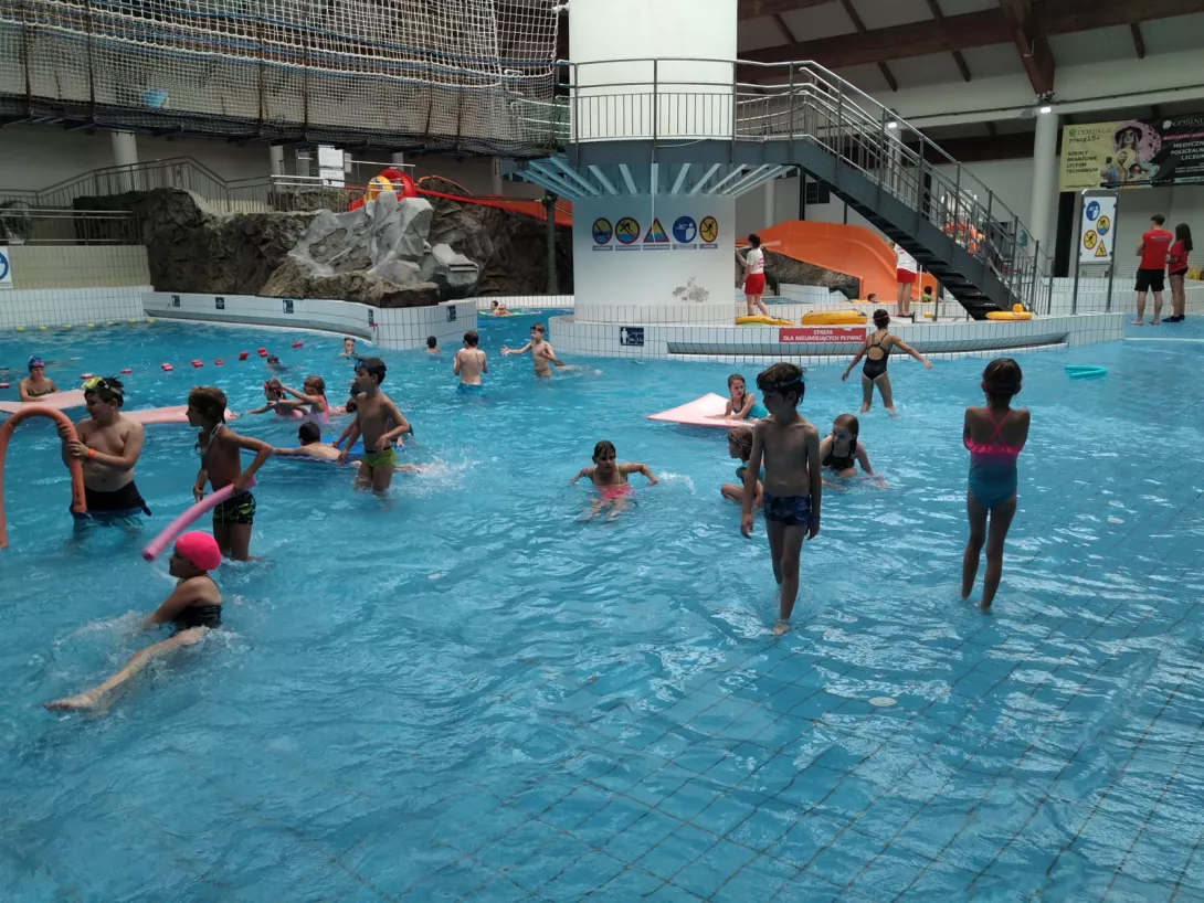 Półkolonie 4-8 lipca 2022, aquapark Fala
