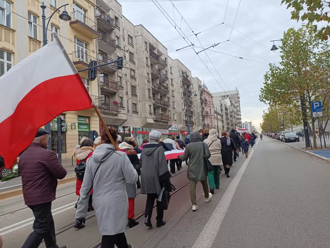 Obchody święta Niepodległości w Łodzi