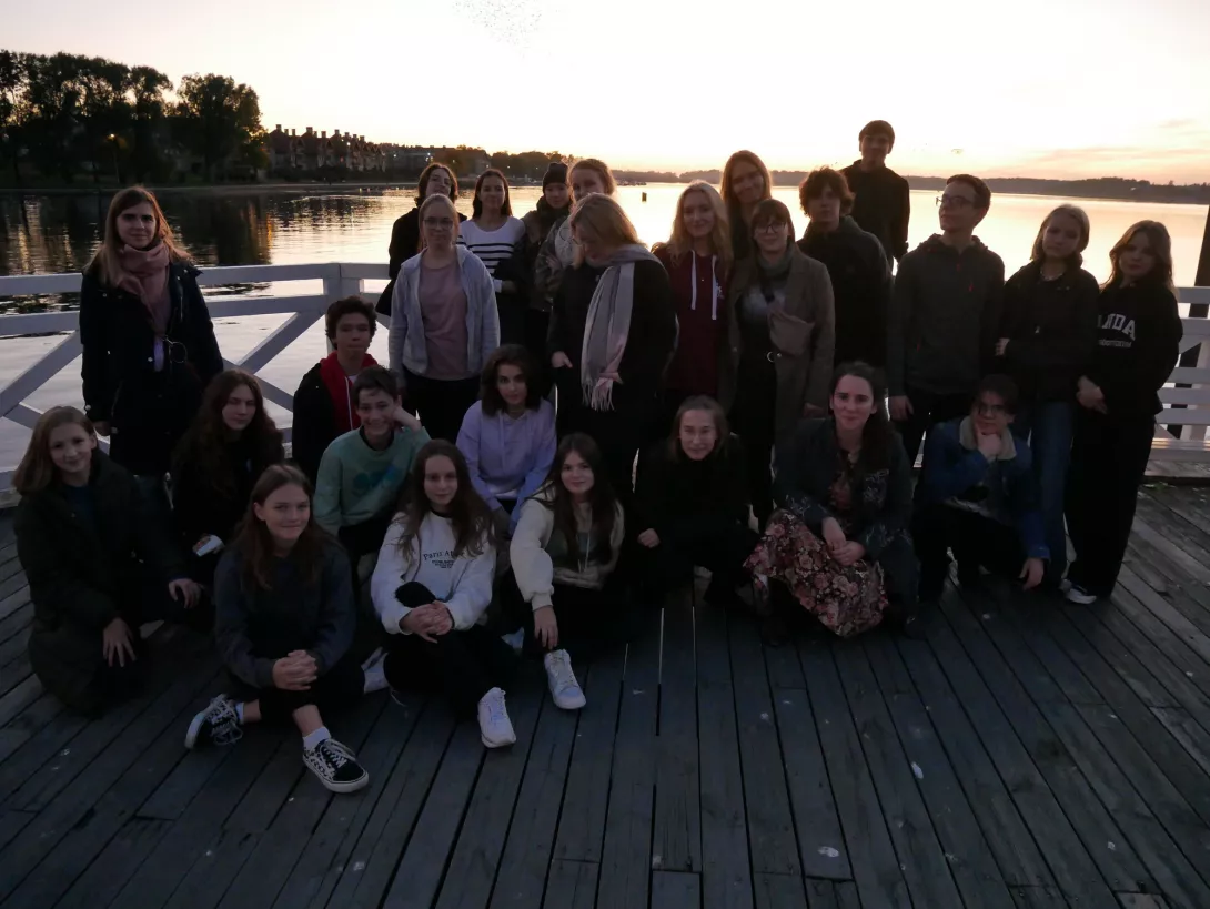 Nad Ostródzkim jeziorem