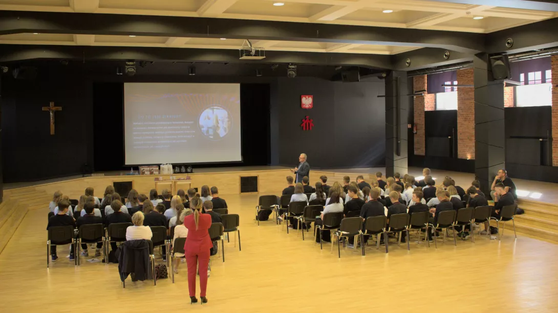 Warsztaty ze startupów i przedsiębiorczości dla klas 2 SLO (fot. A. Sztaudynger)