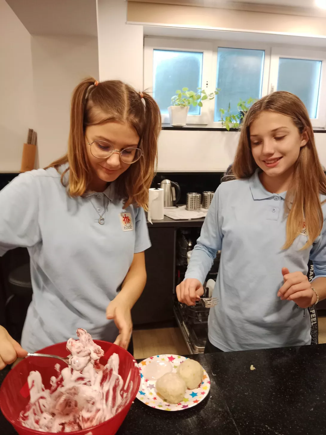 knedle z truskawkami