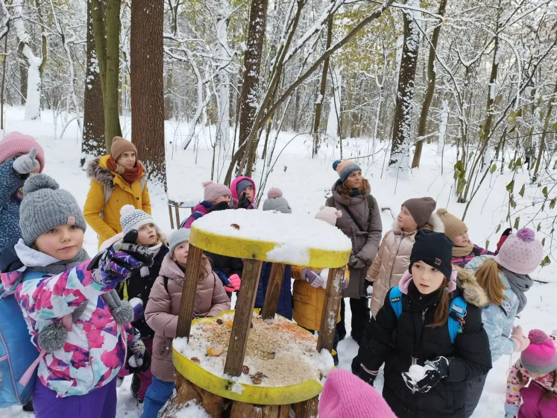 Dokarmiamy ptaki i wiewiórki