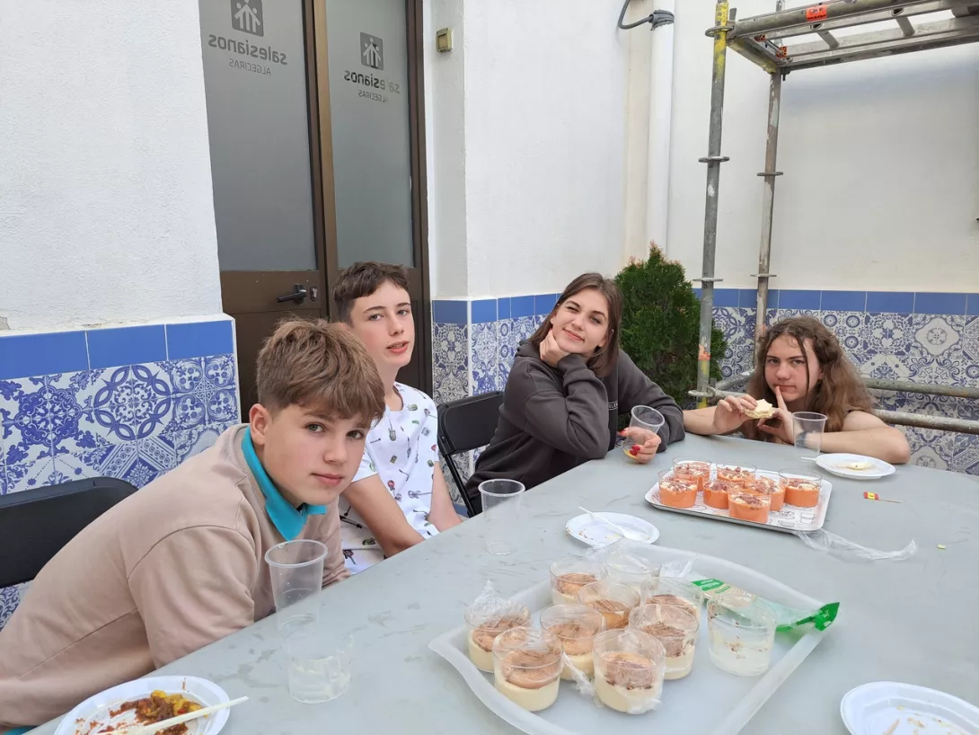 Lunch z rodzicami