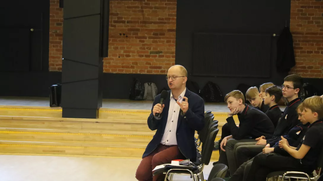 Debata szkolna w ramach konkursu Złote Szkoły NBP, 21.03.2023