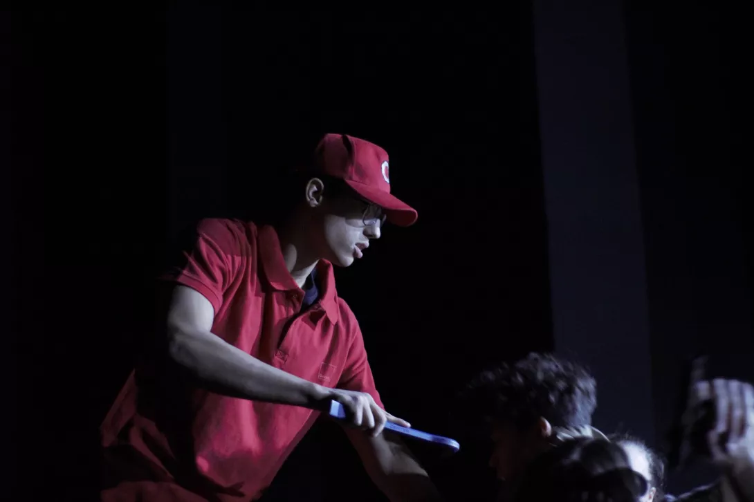 Premiera "Duży niebieski autobus"