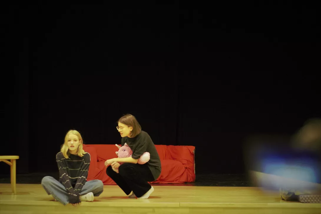 Premiera "Duży niebieski autobus"