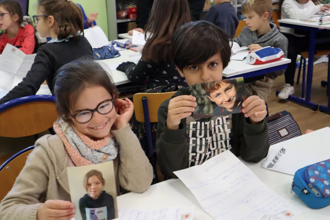 Korespondencja naszych trzecioklasistów z uczniami z Francji