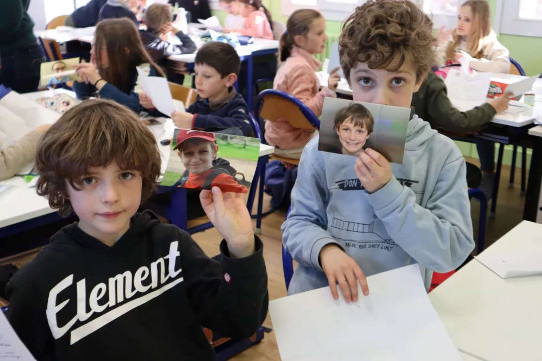 Korespondencja naszych trzecioklasistów z uczniami z Francji