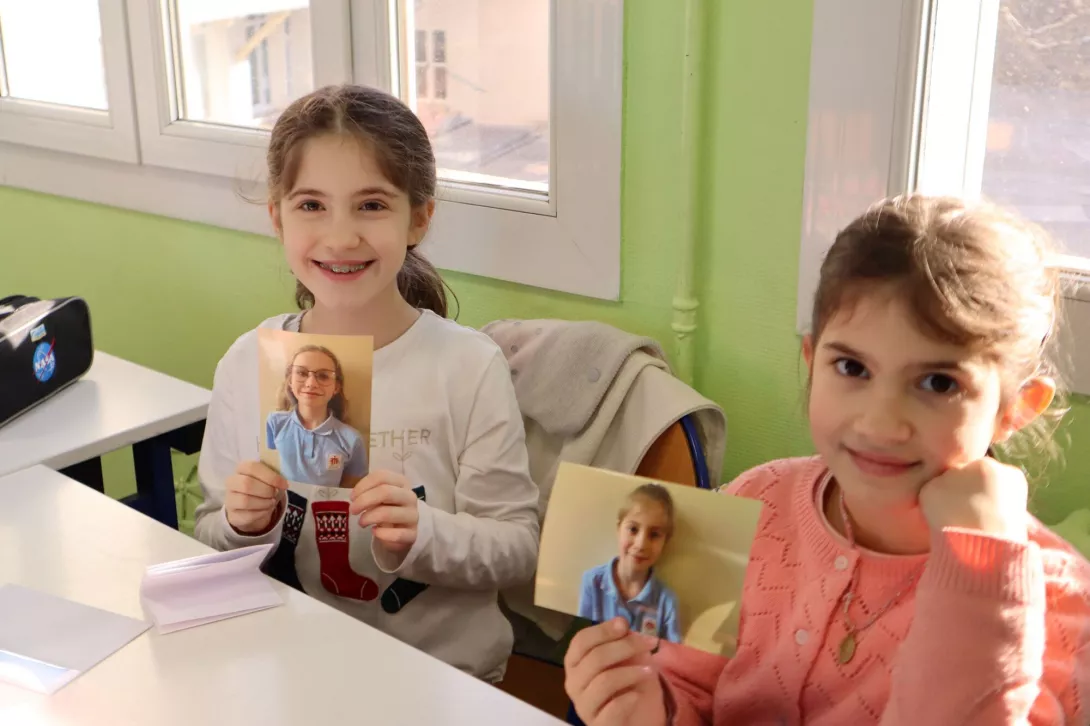 Korespondencja naszych trzecioklasistów z uczniami z Francji