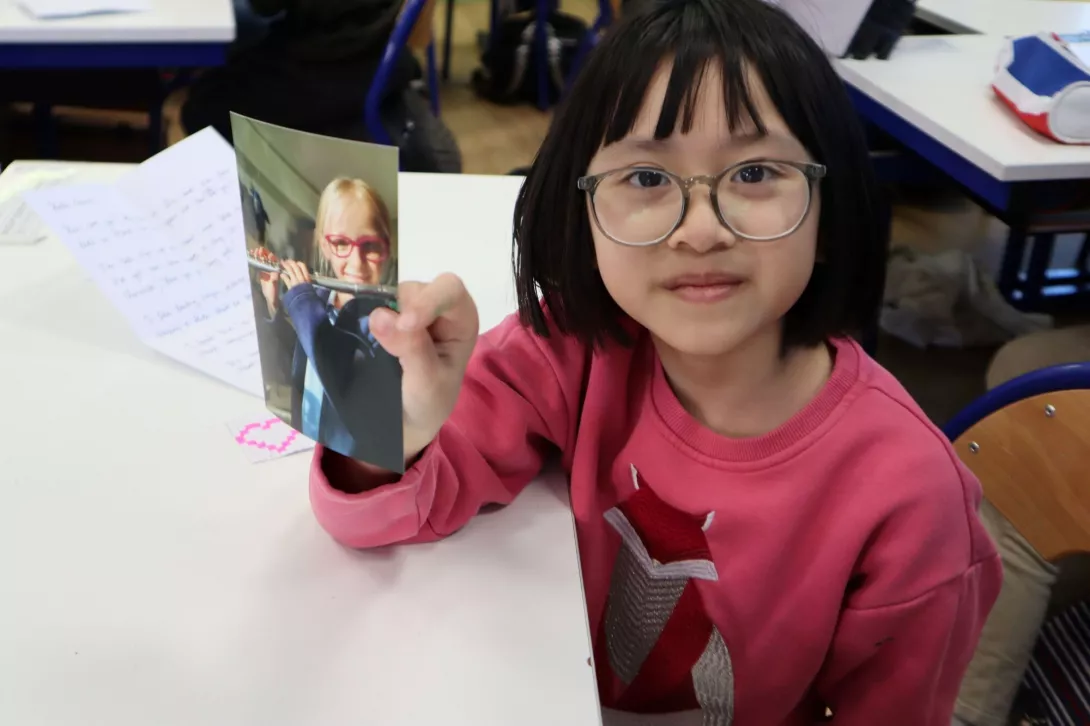 Korespondencja naszych trzecioklasistów z uczniami z Francji