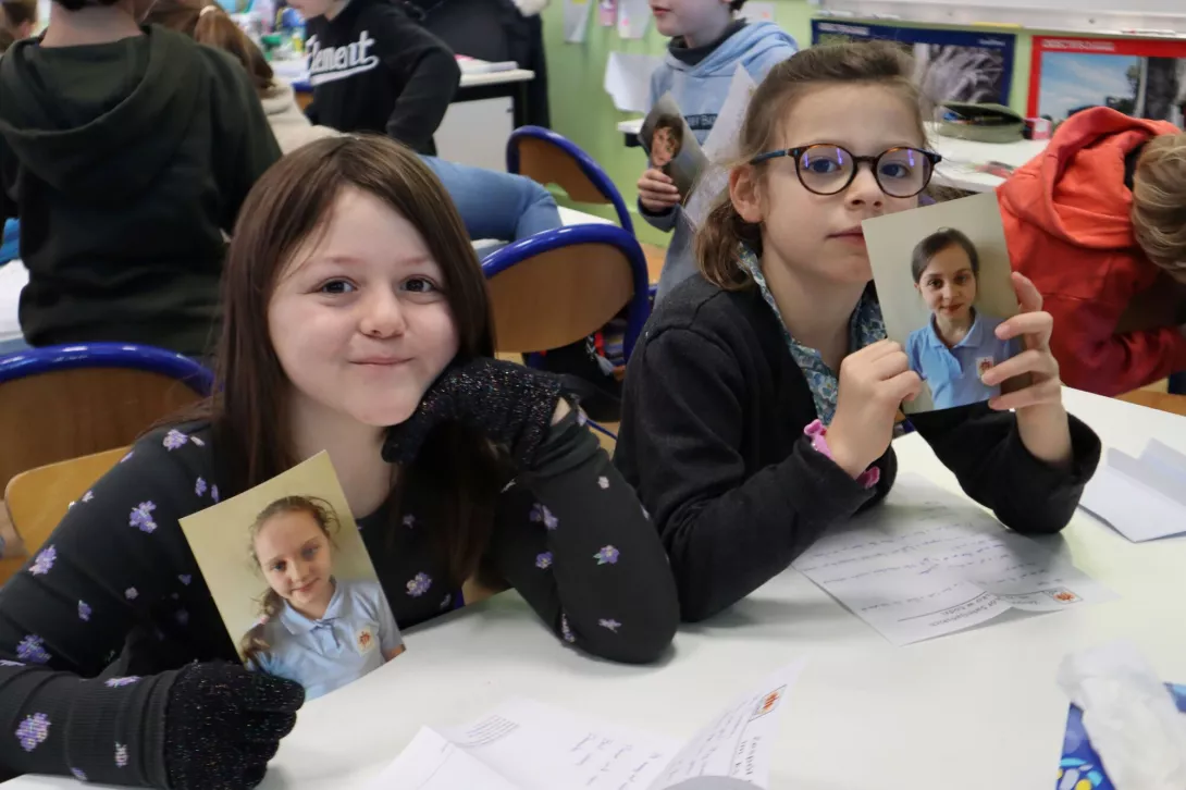 Korespondencja naszych trzecioklasistów z uczniami z Francji