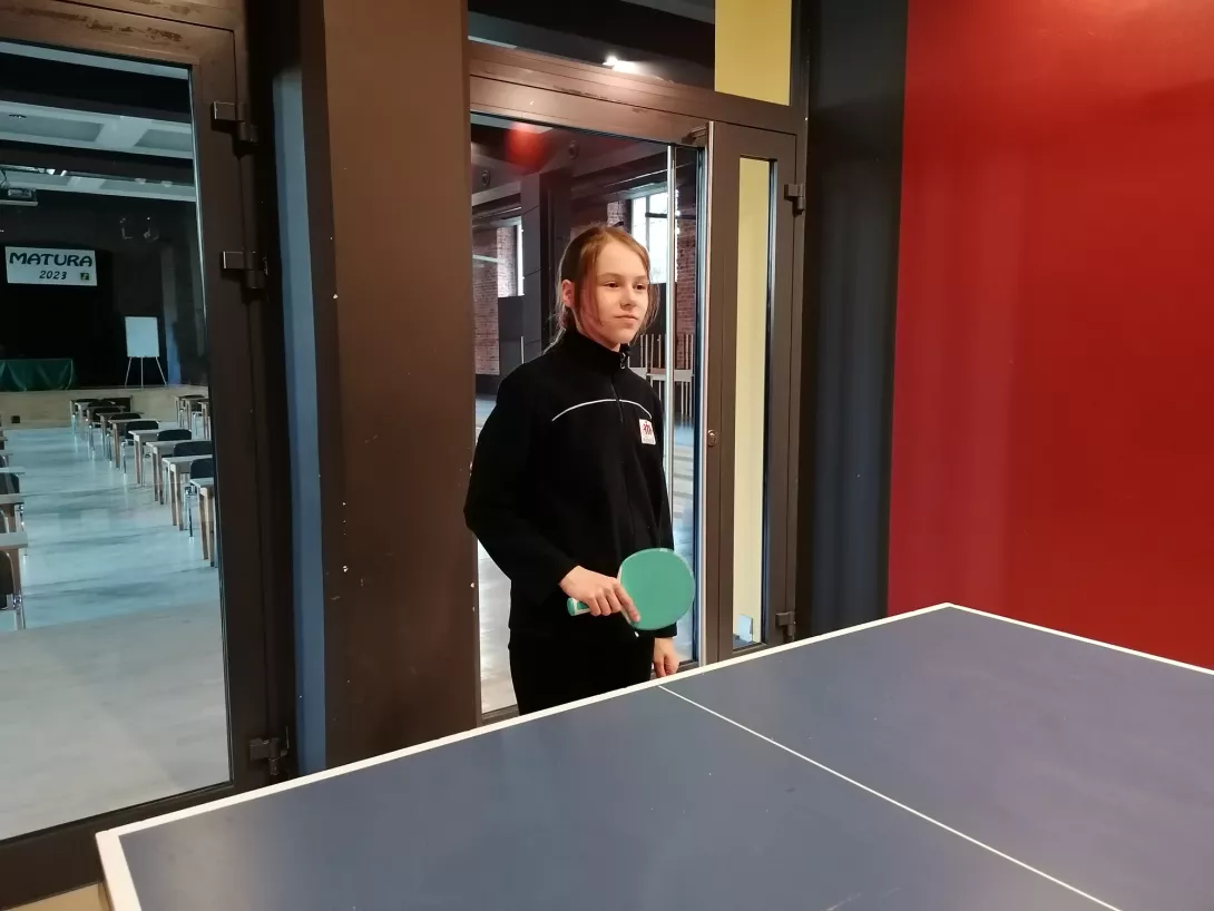 Turniej tenisa stołowego wśród uczniów świetlicy klas 4-6