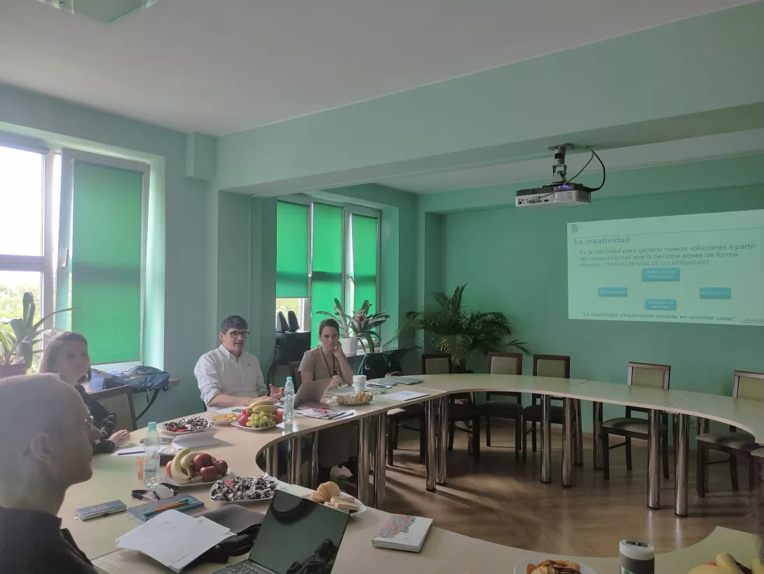 Wizyta dyrektora z Hiszpanii