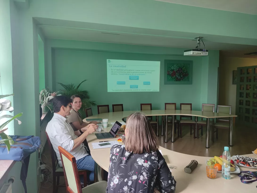 Wizyta dyrektora z Hiszpanii