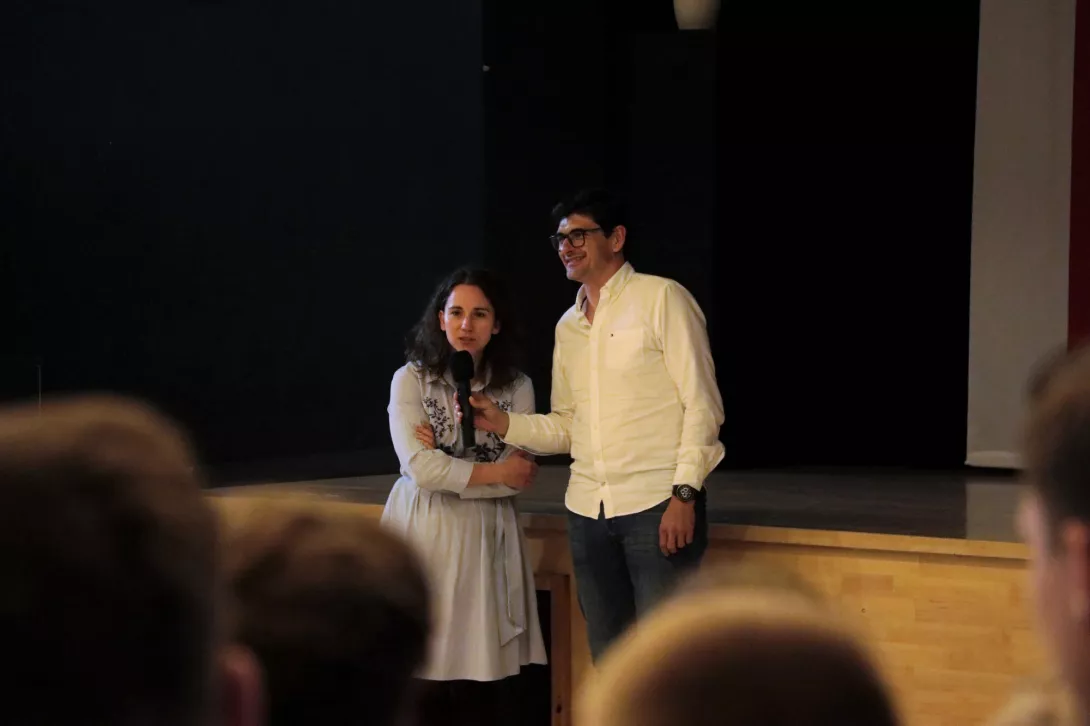 Wizyta dyrektora z Hiszpanii