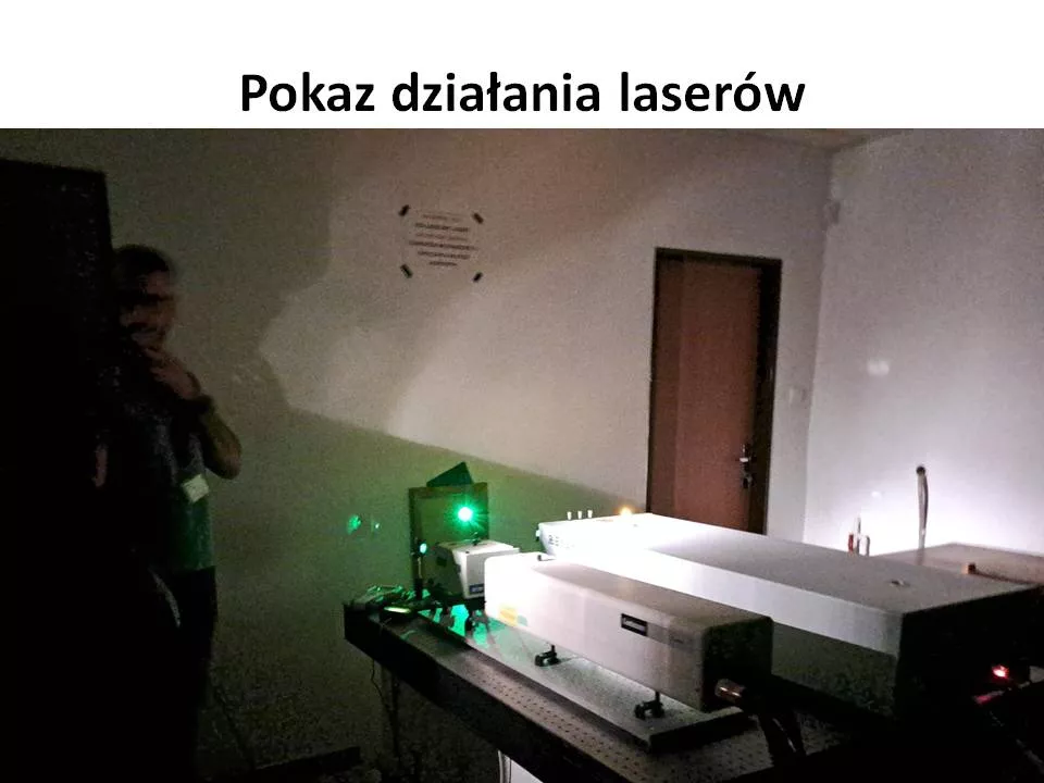 lasery w akcji