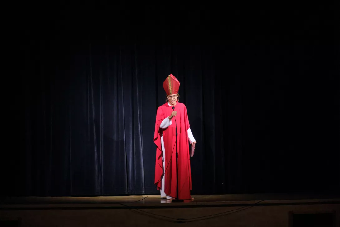 Jasełka w wykonaniu Teatru Beznazwy. (fot. Bartosz Żak)
