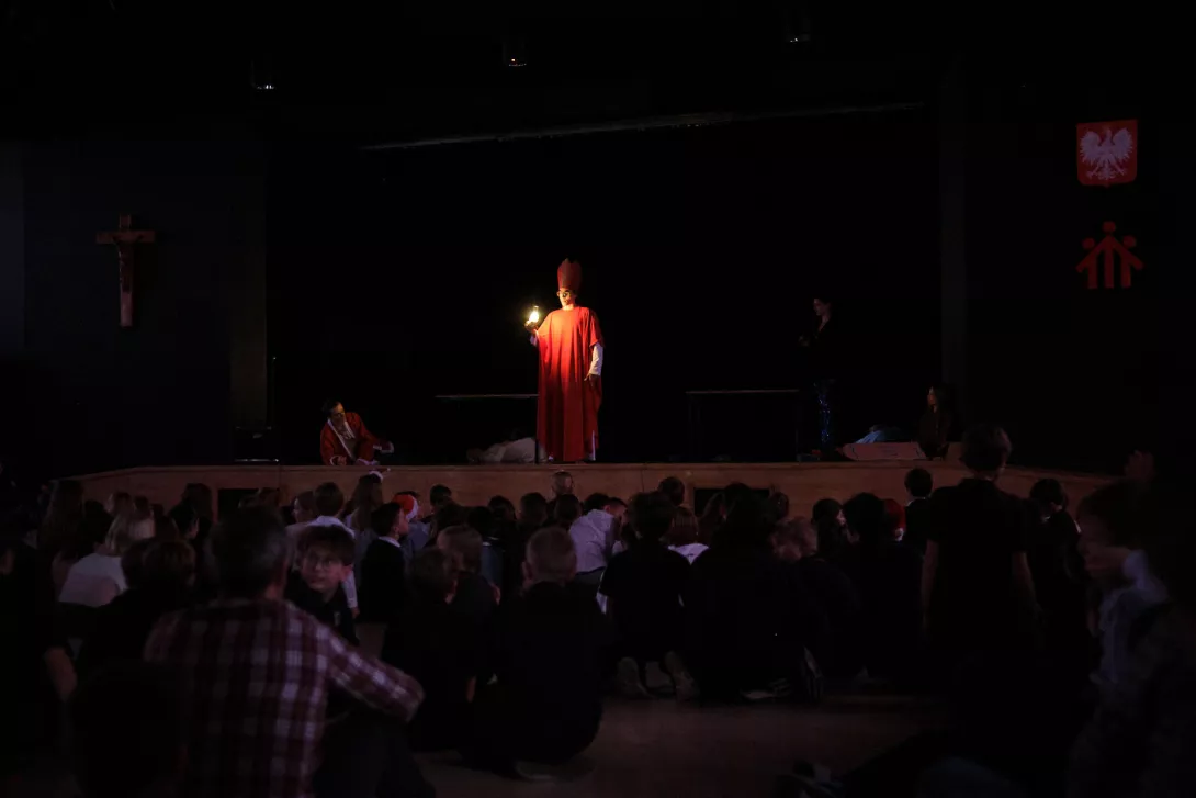 Jasełka w wykonaniu Teatru Beznazwy. (fot. Bartosz Żak)