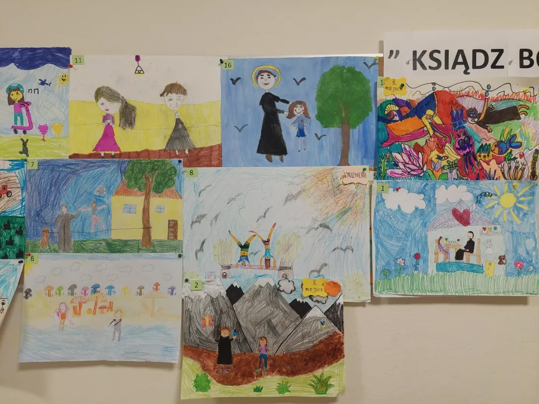 prace uczniów klas 1