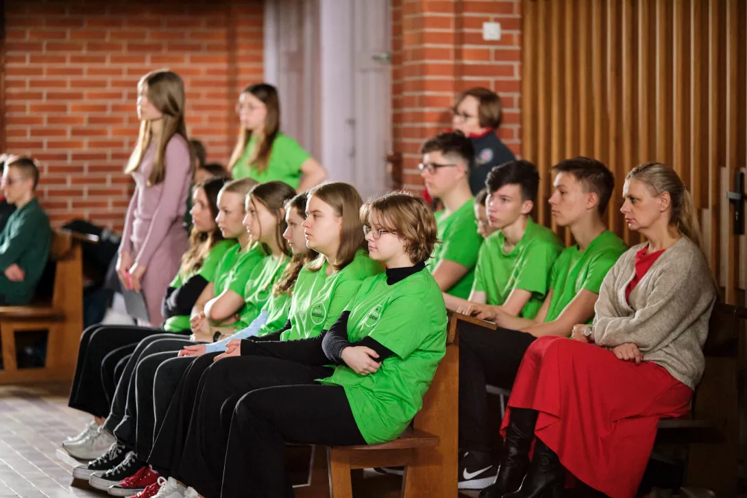 Wolontariusze. (fot. Amelia Szymańska)