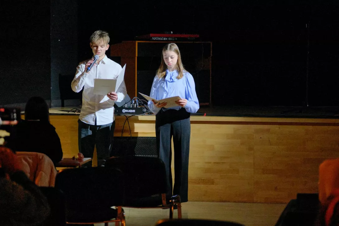 Cecyliada 2024 SLO, prowadzący Janek i Lena