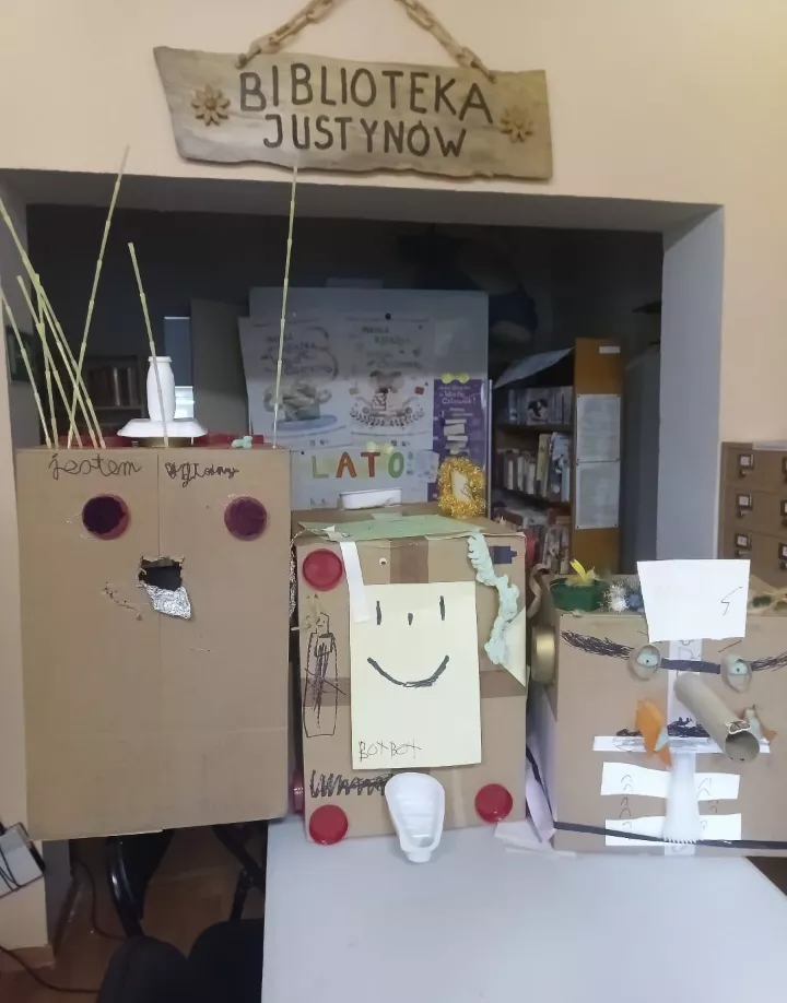 Prace uczniów (fot. Łukasz Paciok)