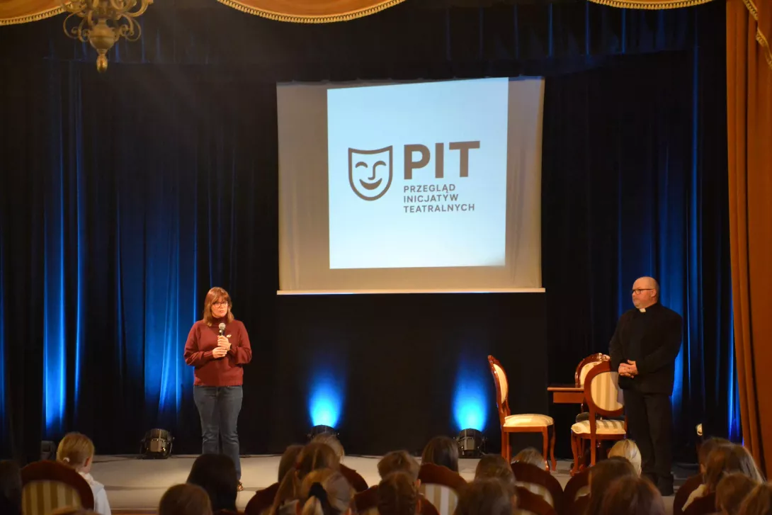 Otwarcie Przeglądu Inicjatyw Teatralnych PIT Junior 2025 w Żyrardowie. 