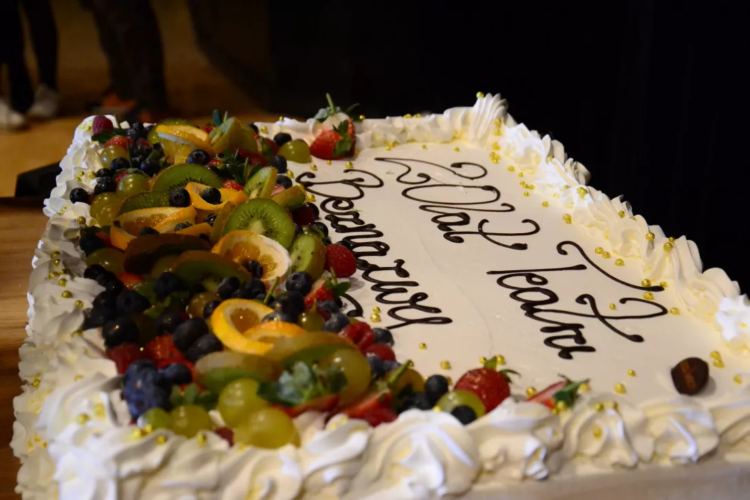 Tort z okazji Dwudziestolecia Teatru Beznazwy.