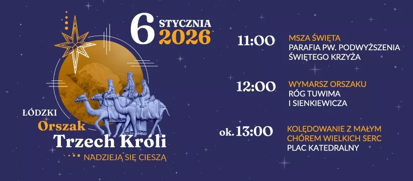Plakat Orszaku Trzech Króli 2026