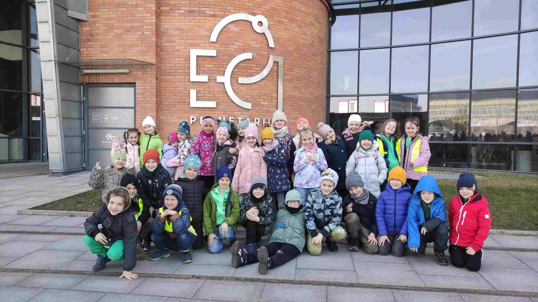 Klasy 1a i 1b SSP w Planetarium EC1 