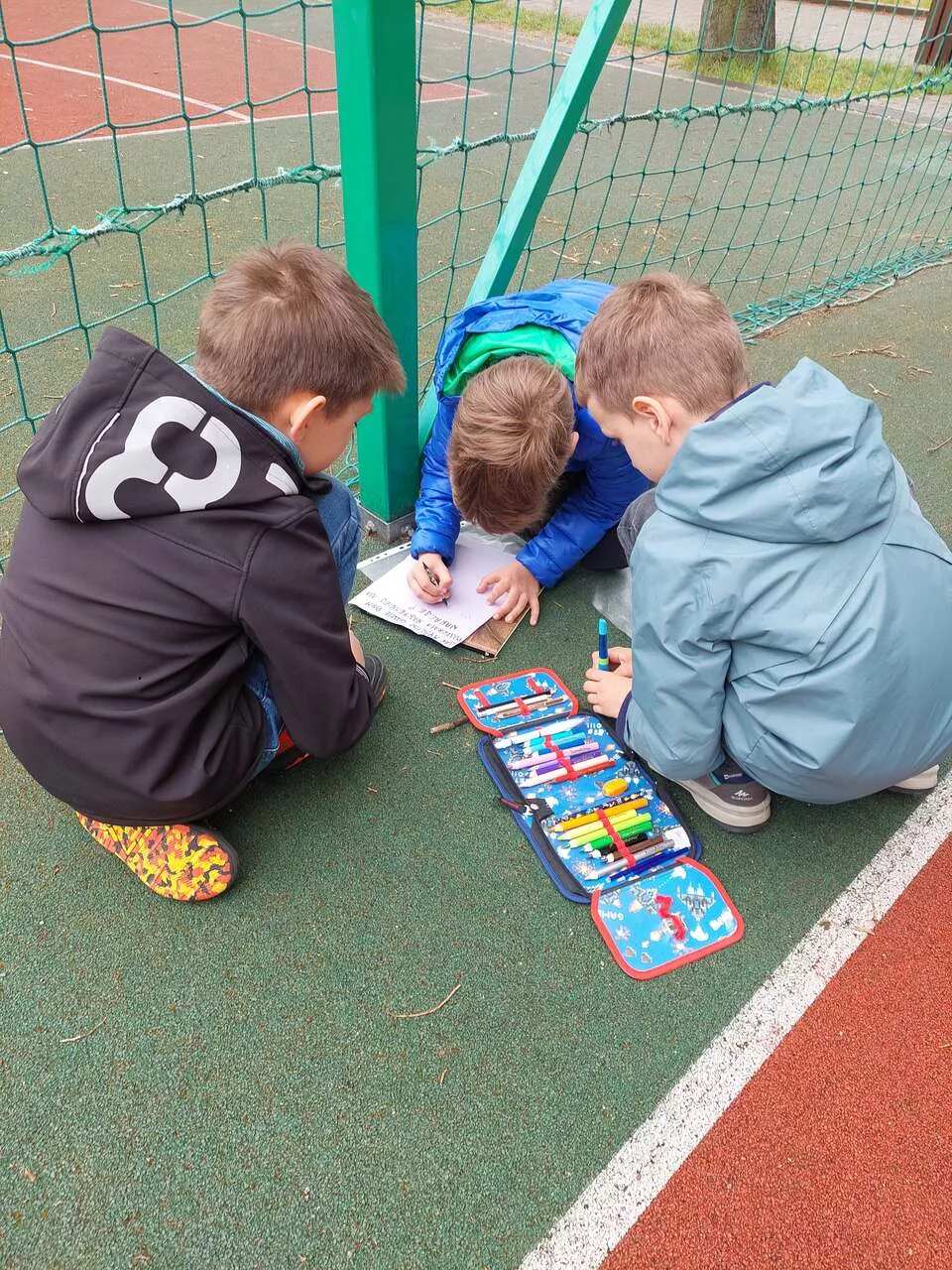 Działania twórcze na boisku