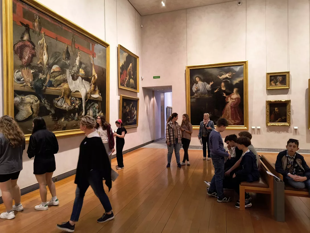 Lyon 2025, w Muzeum Sztuki Współczesnej (tzw. Mały Luwr)