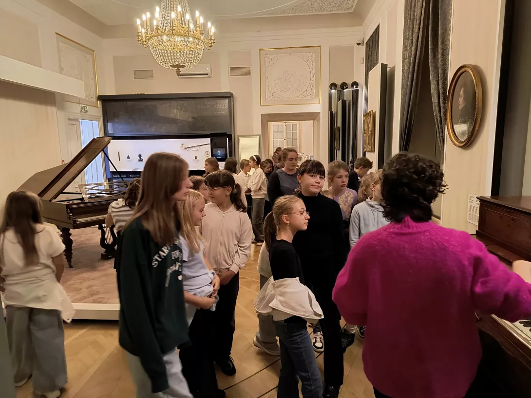 W Muzeum Chopina w Warszawie (foto Marcin Paździor)