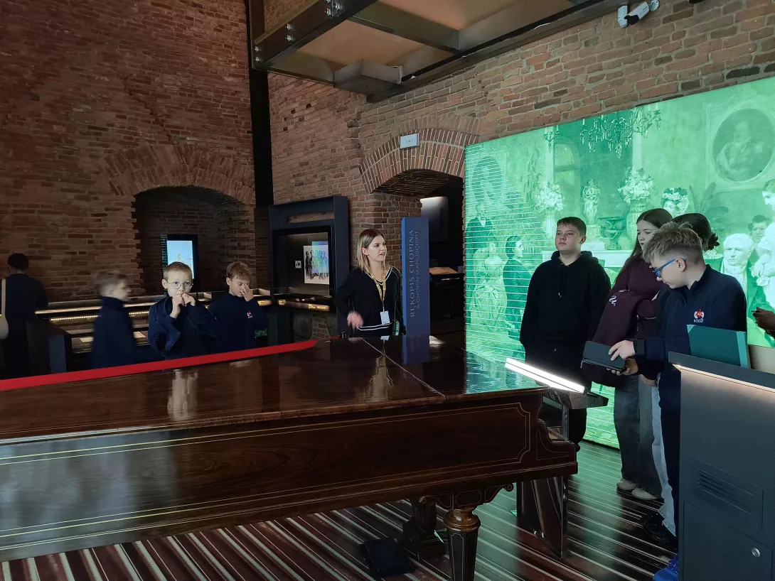 W Muzeum Chopina w Warszawie (foto Marcin Paździor)