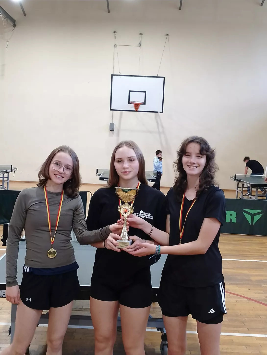 Mistrzynie w tenisie stołowym