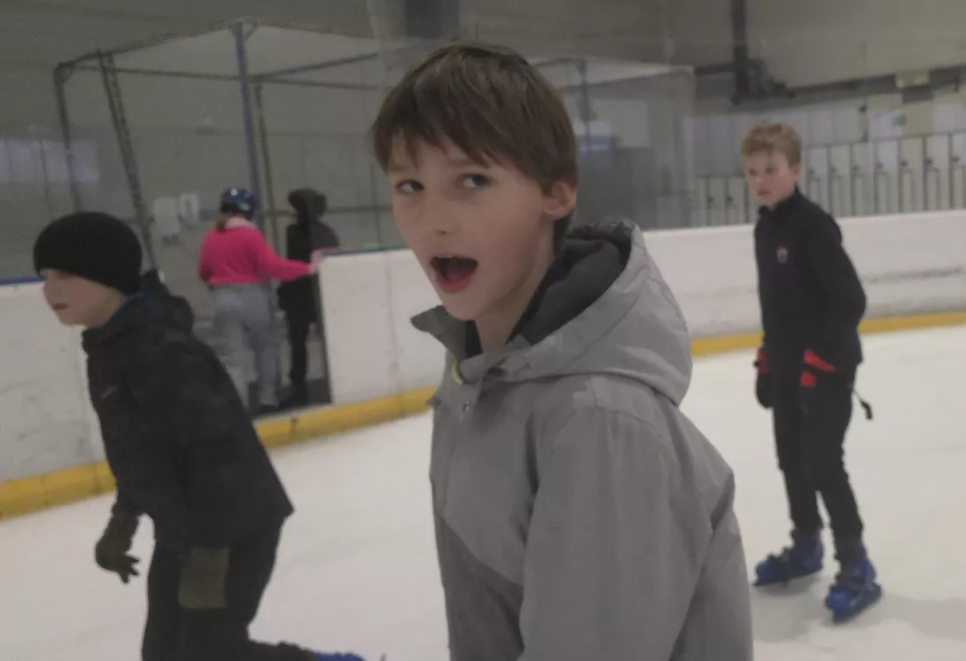 Wyjście na ślizgawkę klas piątych, foto. Jakub Fałek