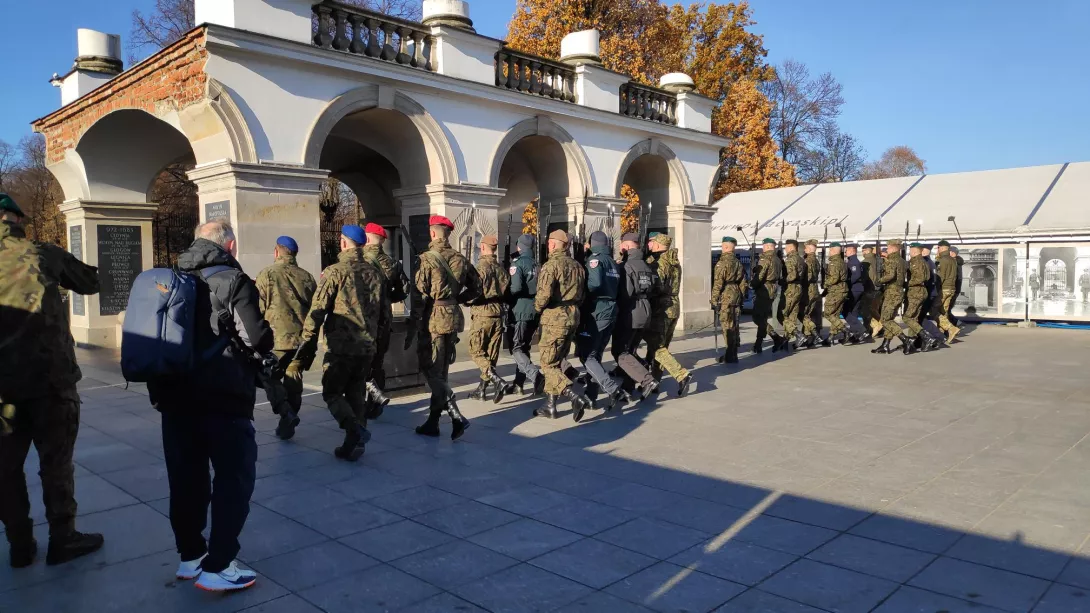 Grób Nieznanego Żołnierza; fot. Marzena Faflik 