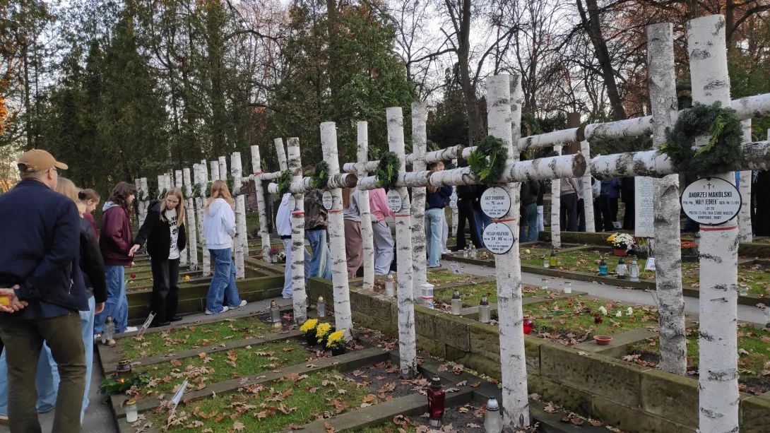 Powązki; Las Brzozowych Krzyży, fot. Marzena Faflik