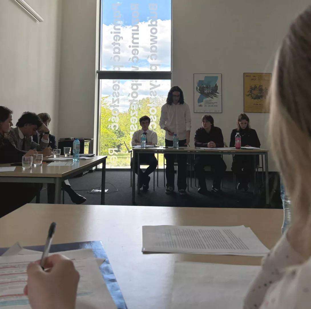 Debata z uczniami z XXIX LO.