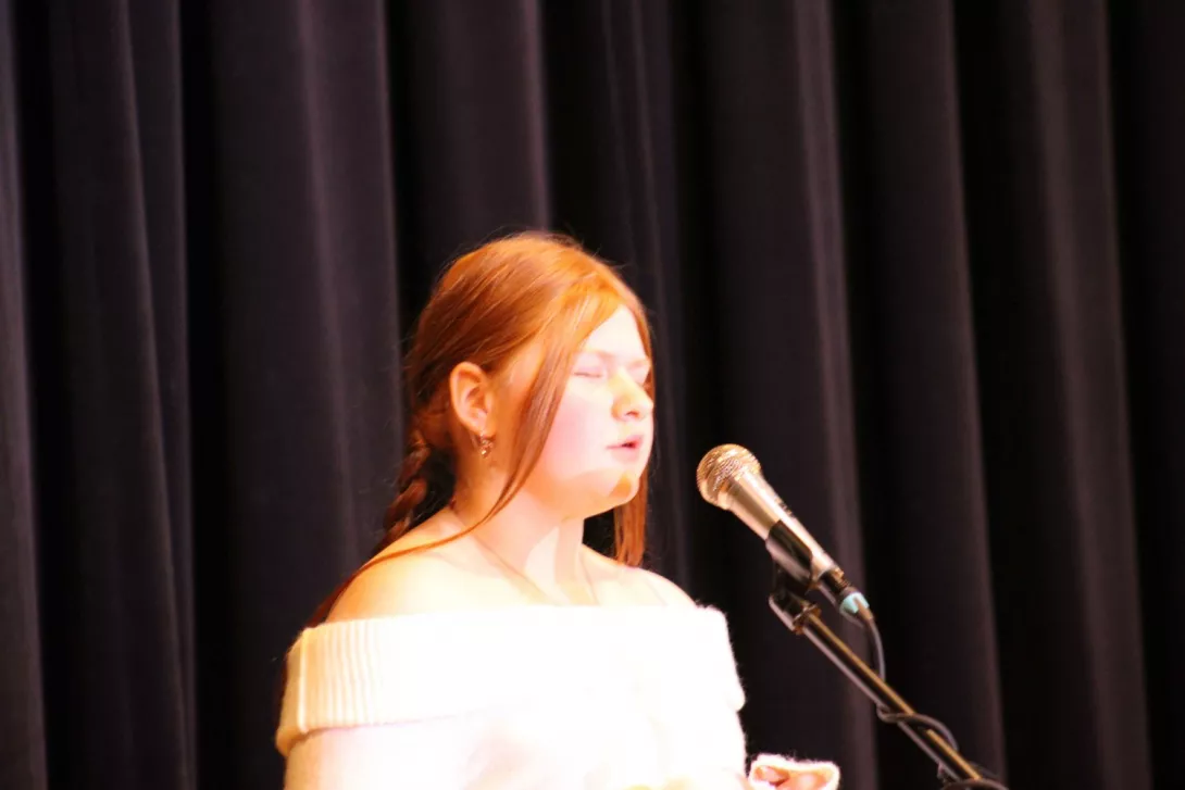 Uczestniczka Cecyliady 2025 dla klas 4-8 SSP (foto F. Kopytowski)