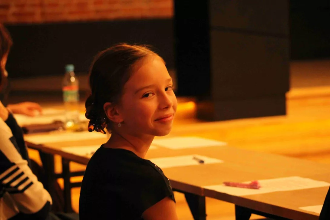 Uczestniczka Cecyliady 2025 dla klas 1-3 SSP (foto F. Kopytowski)