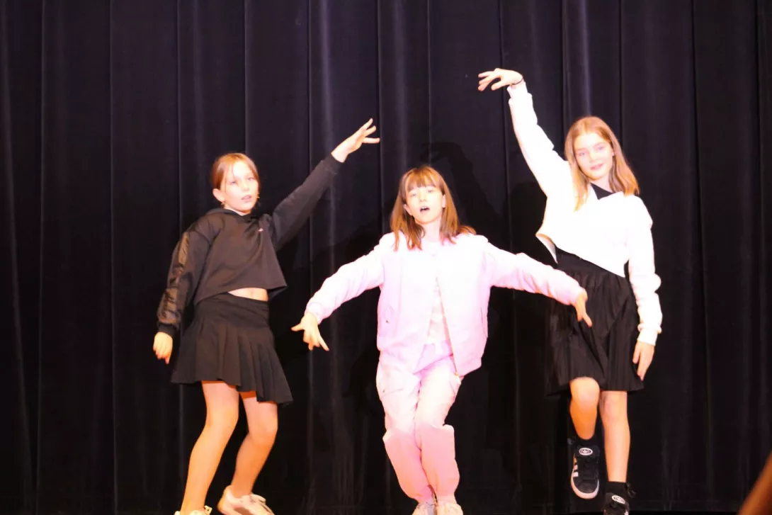 Uczestniczki Cecyliady 2025 dla klas 4-8 SSP (foto F. Kopytowski)