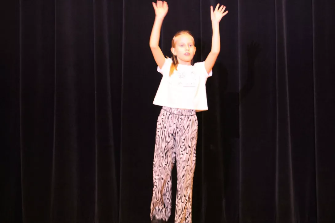 Uczestniczka Cecyliady dla klas 4-8 SSP (foto F. Kopytowski)