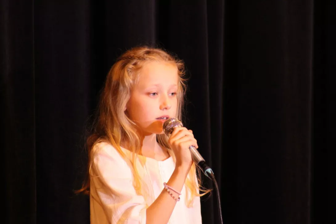 Uczestniczka Cecyliady 2025 dla klas 4-8 SSP (foto F. Kopytowski)